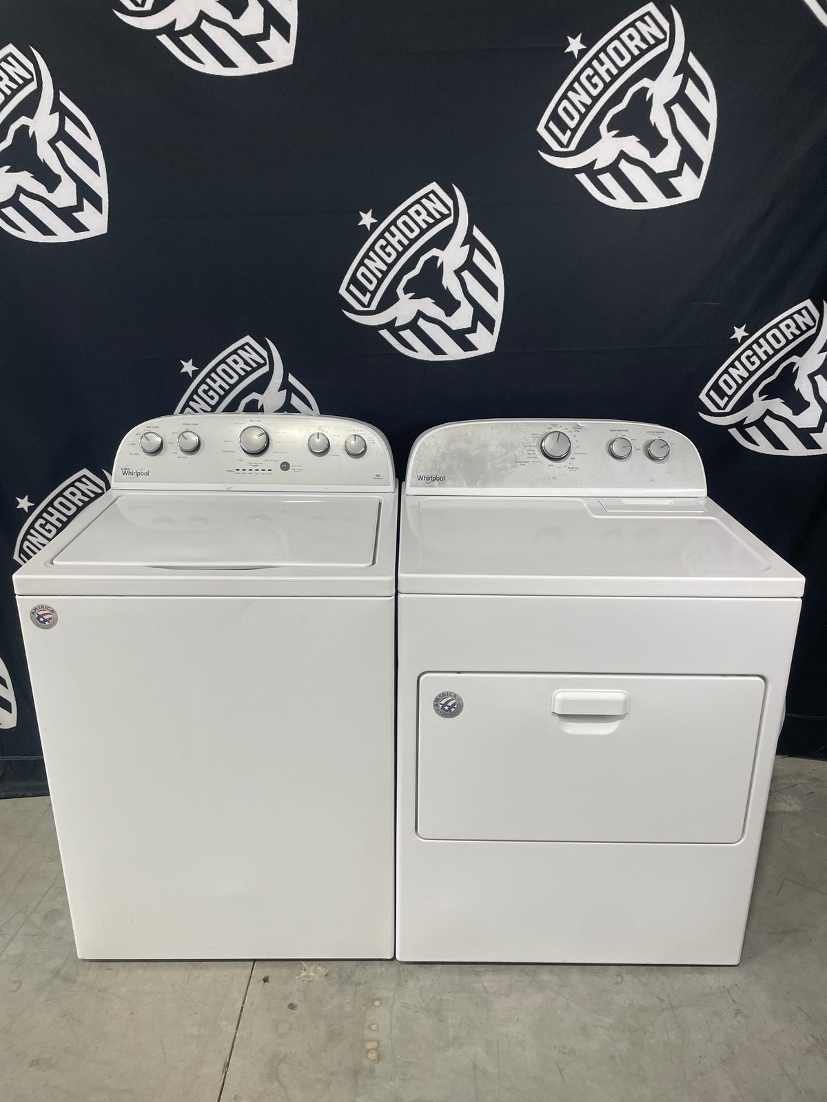 Whirlpool Top Load Washer & Electric Dryer Set - Refurbished | Austin TX