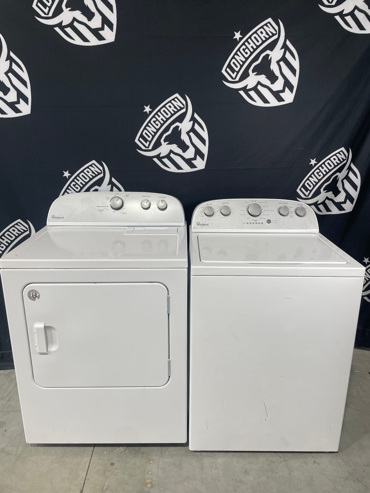 Whirlpool Top Load Washer & Electric Dryer Set - Refurbished | Austin TX