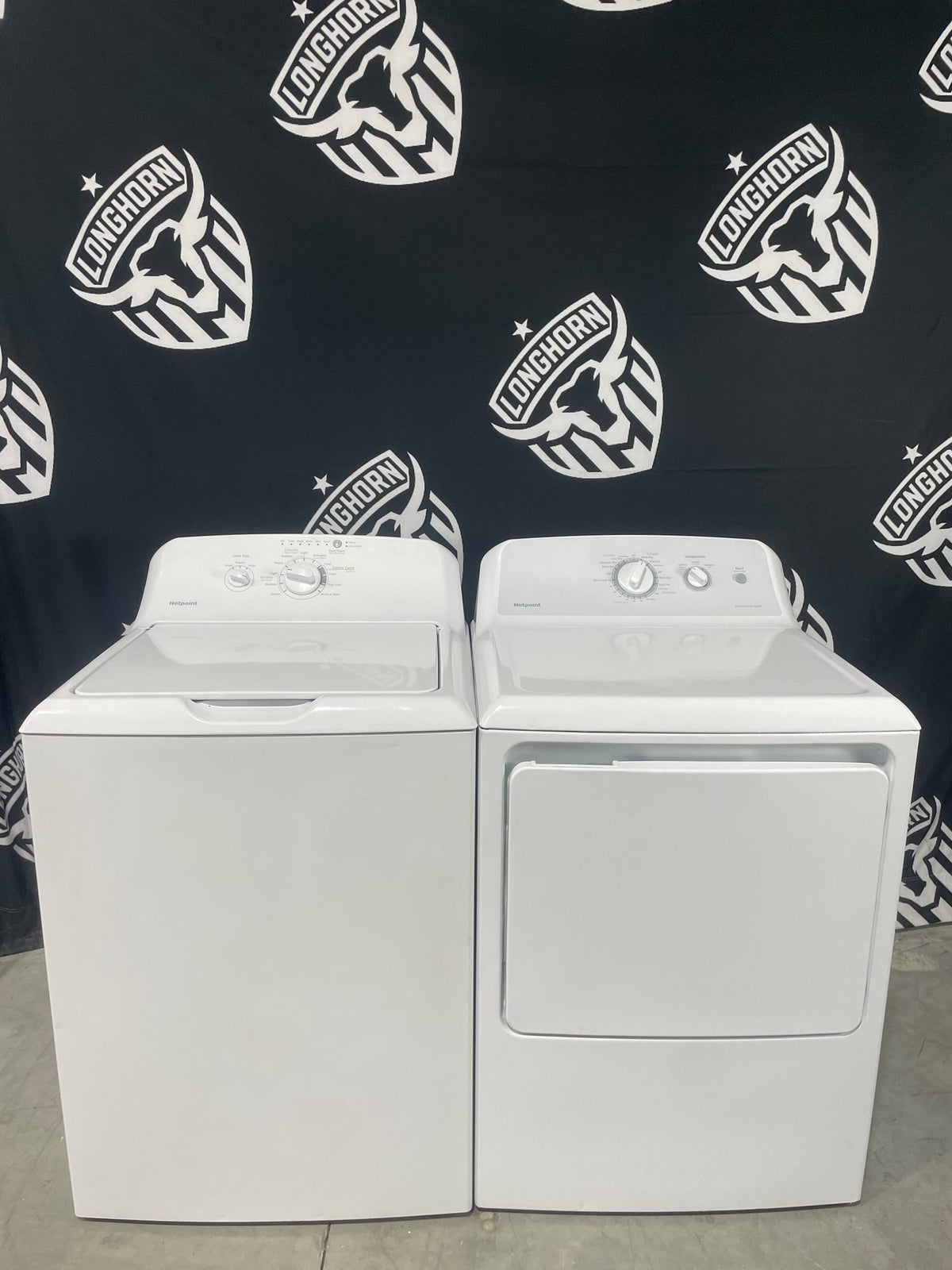 GE Top Load Washer & Electric Dryer Set - Refurbished | Austin TX