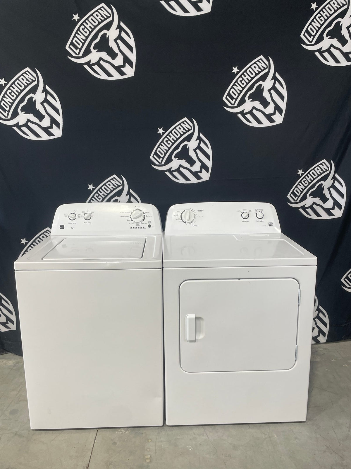 Kenmore Top Load Washer & Electric Dryer Set - Refurbished | Austin TX