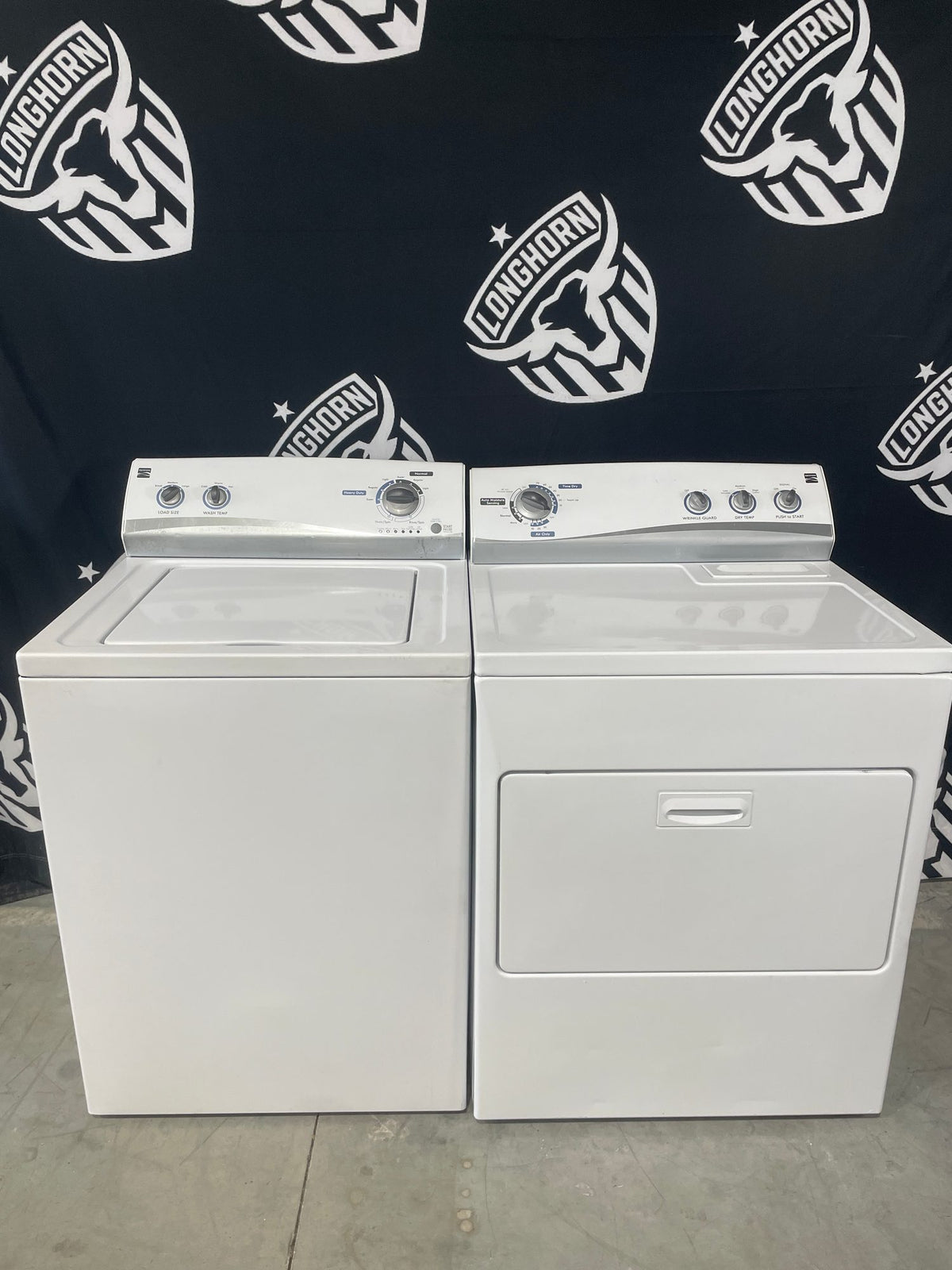 Kenmore Top Load Washer & Electric Dryer Set - Refurbished | Austin TX