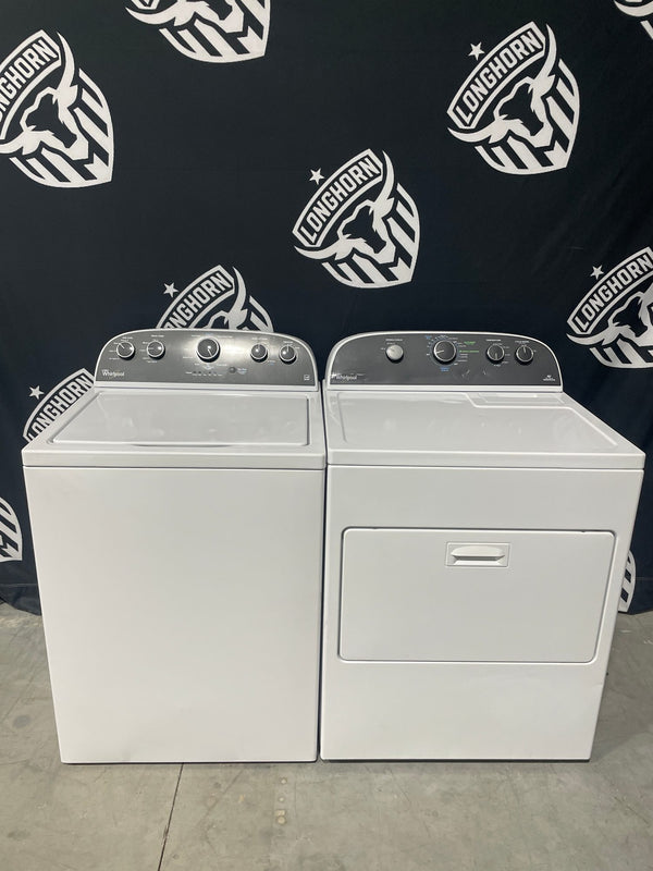 Whirlpool Top Load Washer & Electric Dryer Set - Refurbished | Austin TX