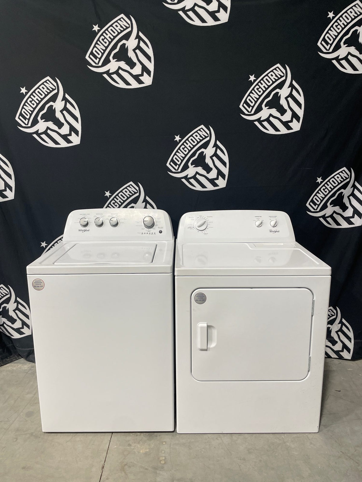 Whirlpool Top Load Washer & Electric Dryer Set - Refurbished | Austin TX