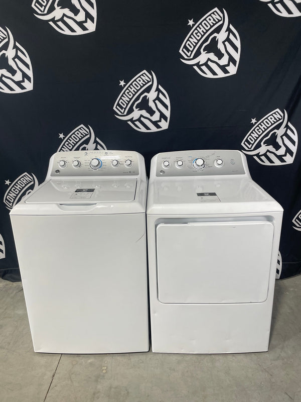 GE Top Load Washer & Electric Dryer Set - Refurbished | Austin TX