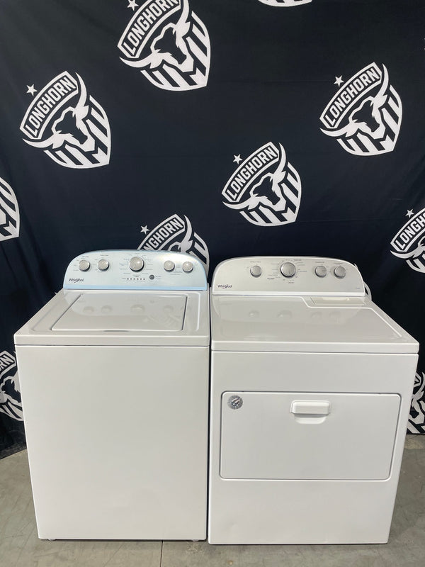 Whirlpool Top Load Washer & Electric Dryer Set - Refurbished | Austin TX