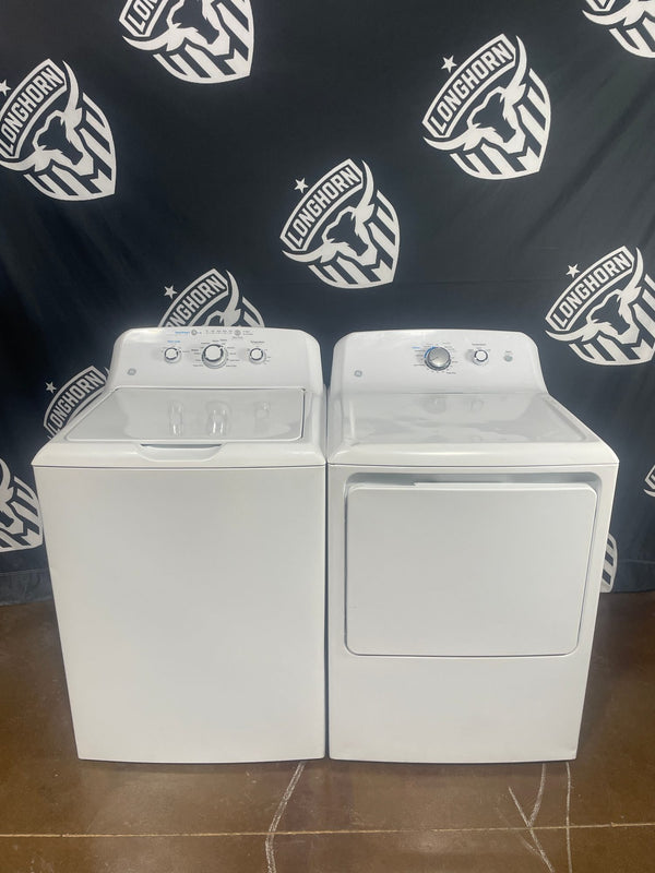 GE Top Load Washer & Electric Dryer Set - Refurbished | Austin TX