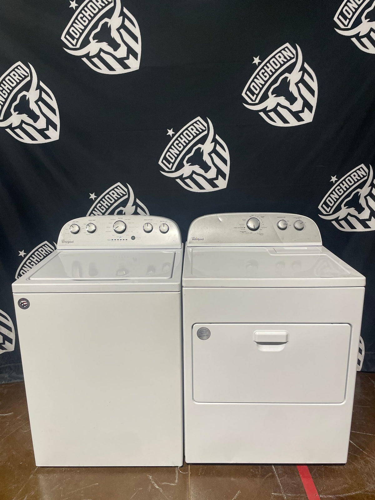 Whirlpool Top Load Washer & Electric Dryer Set - Refurbished | Austin TX