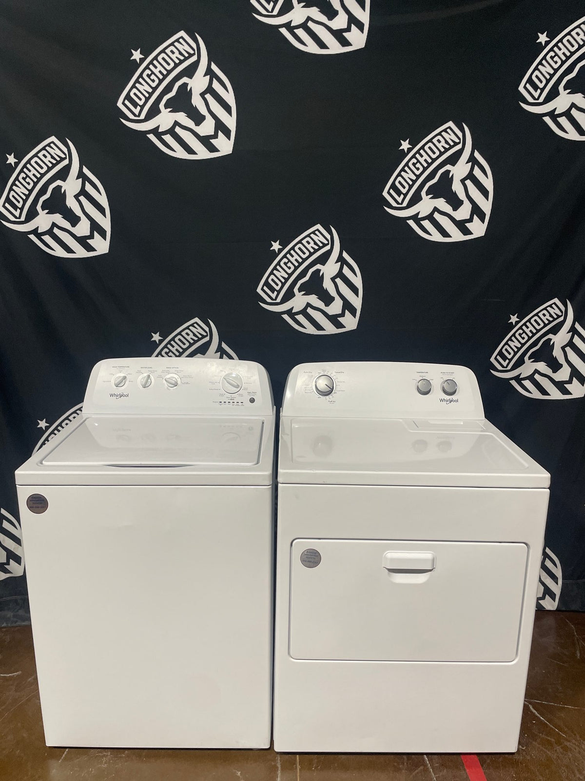 Whirlpool Top Load Washer & Electric Dryer Set - Refurbished | Austin TX