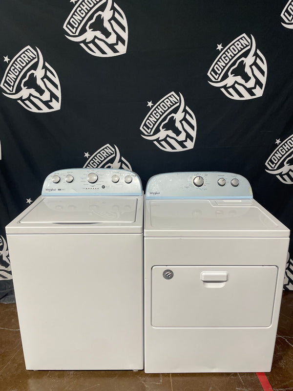Whirlpool Top Load Washer & Electric Dryer Set - Refurbished | Austin TX