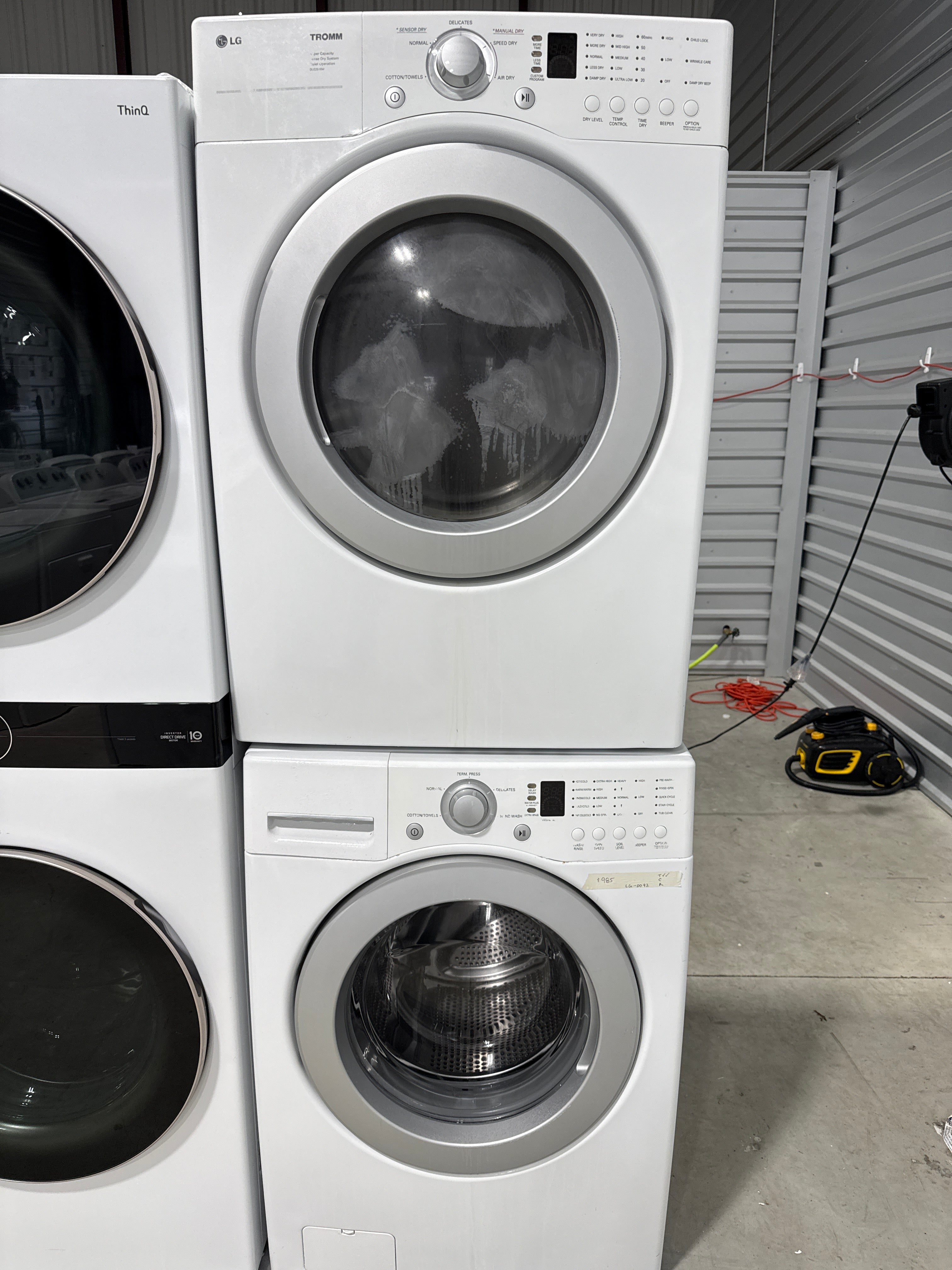 LG Front Load Washer & Electric Dryer Set - Refurbished | Austin TX