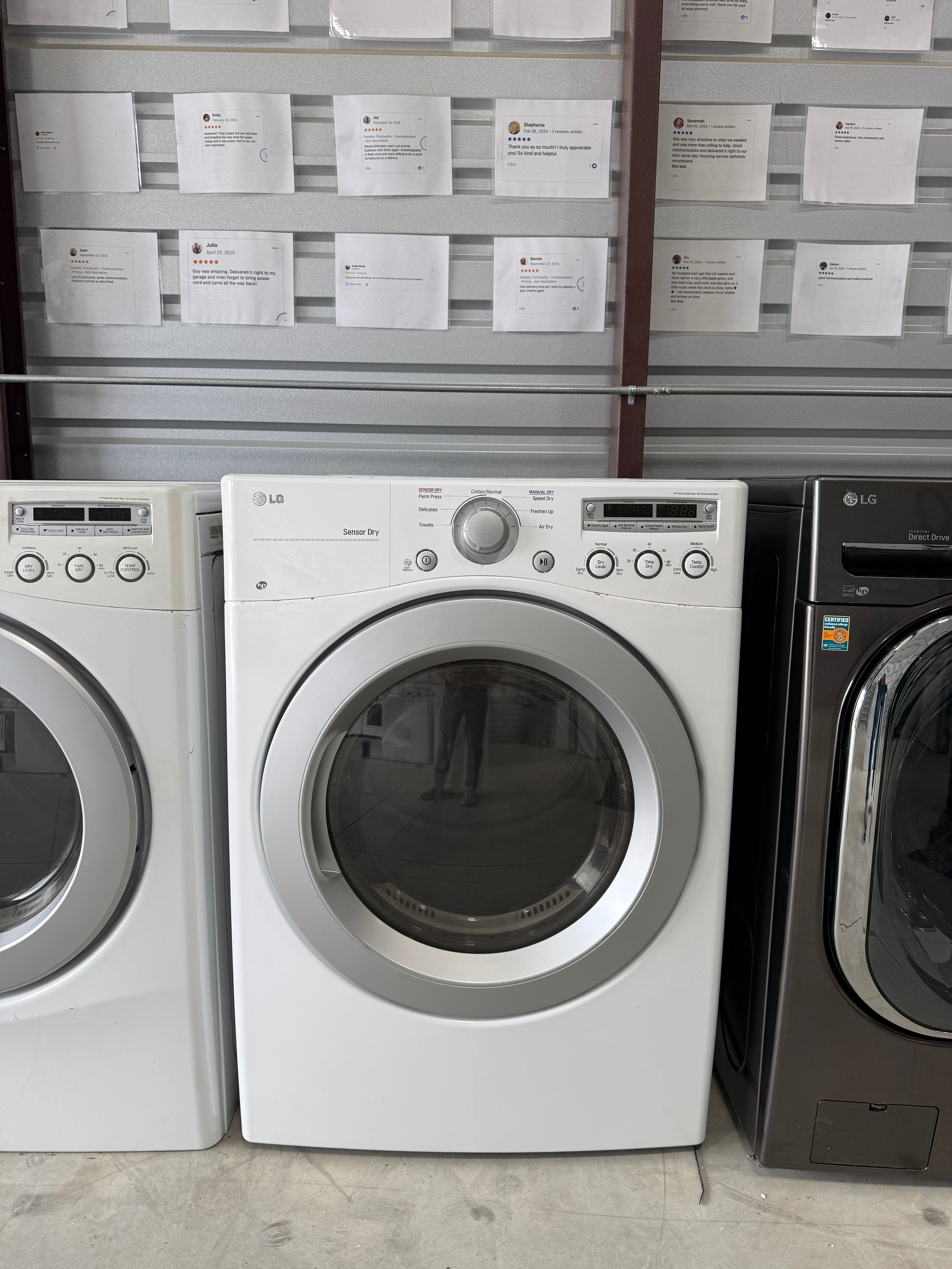 LG Top Load Electric Dryer - Refurbished | Austin TX