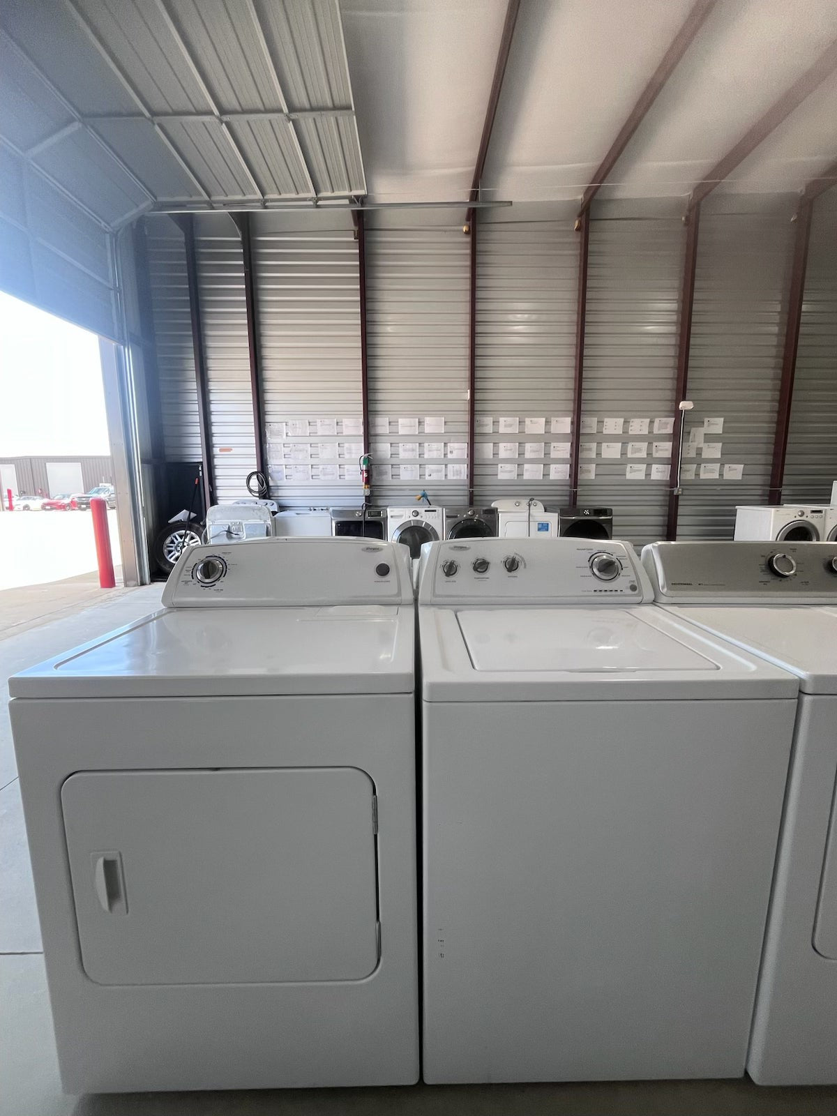 Whirlpool top load washer and electric dryer set, refurbished, Longhorn Washer and Dryer Austin TX