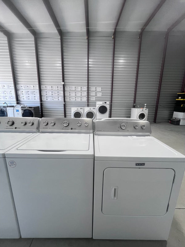 Maytag top load washer and electric dryer set, refurbished, Longhorn Washer and Dryer Austin TX