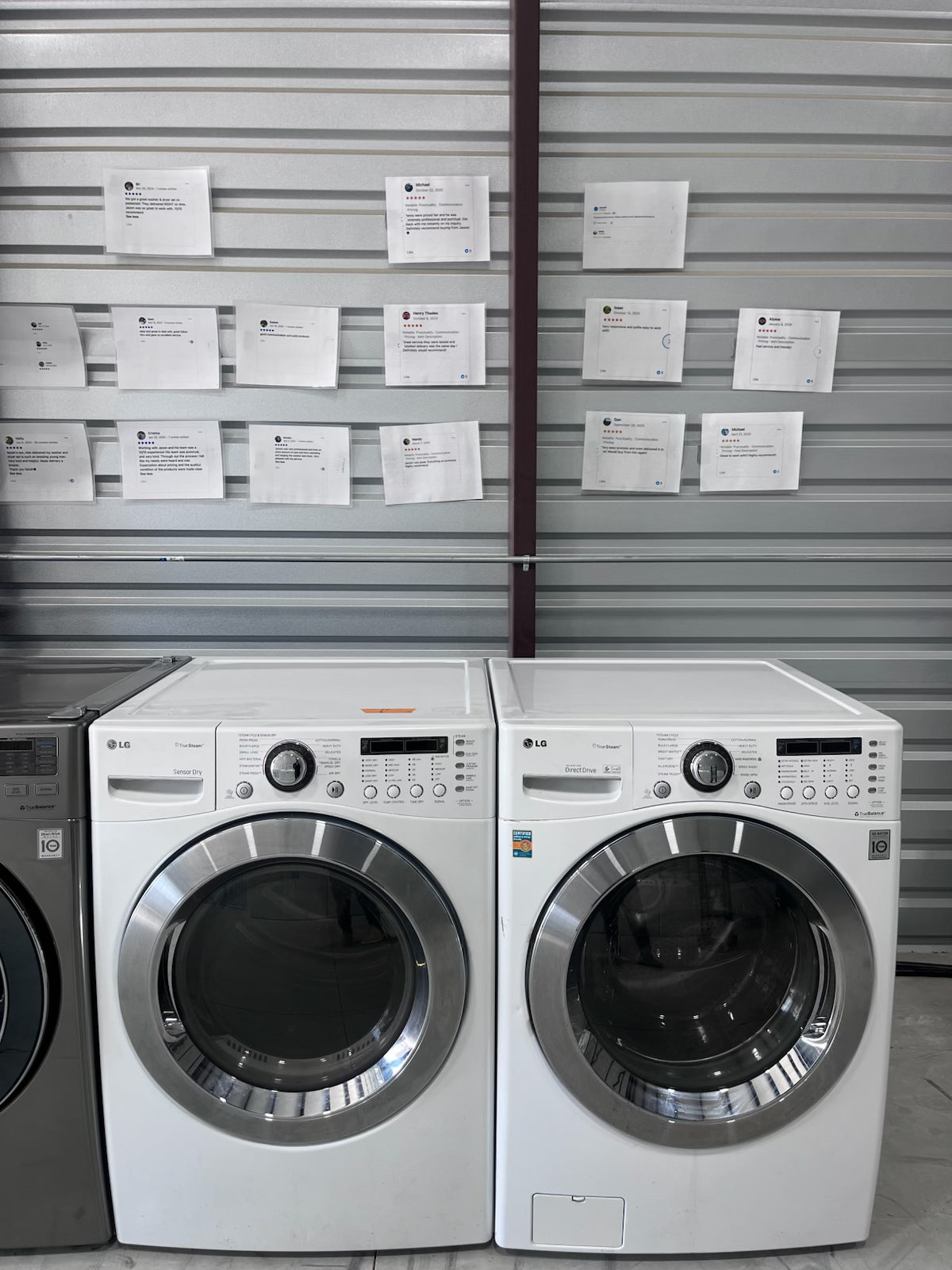 LG Front Load Washer & Electric Dryer Set - Refurbished | Austin TX