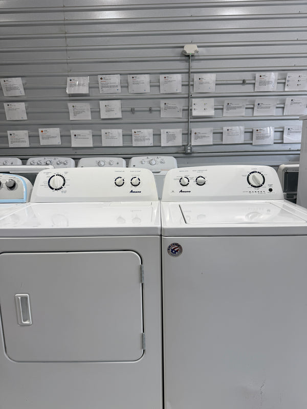Amana Top Load Washer & Electric Dryer Set - Refurbished | Austin TX