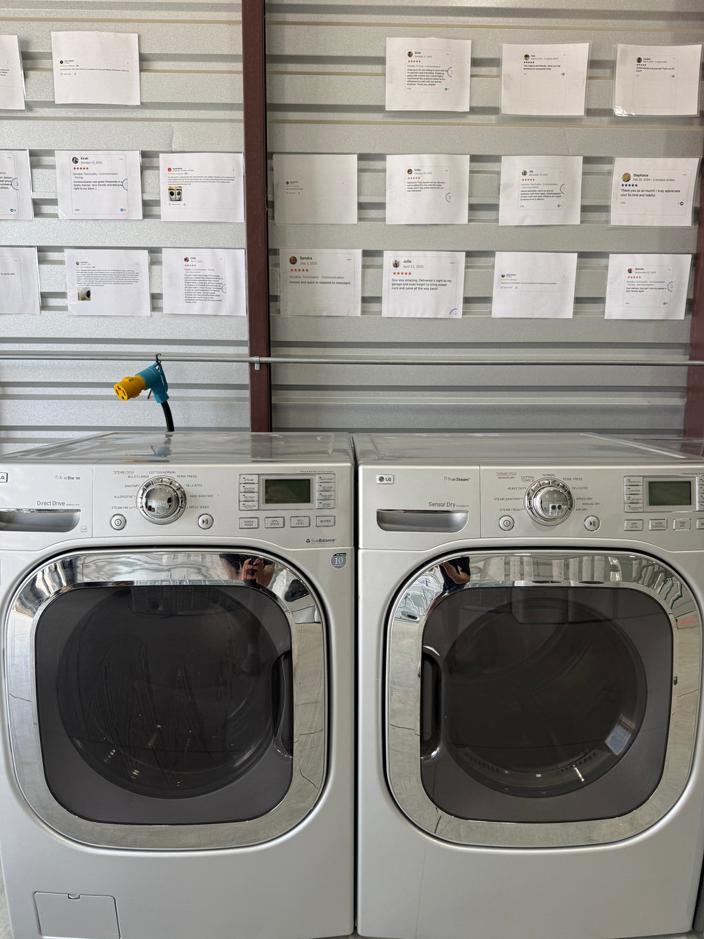 LG Front Load Washer & Electric Dryer Set - Refurbished | Austin TX