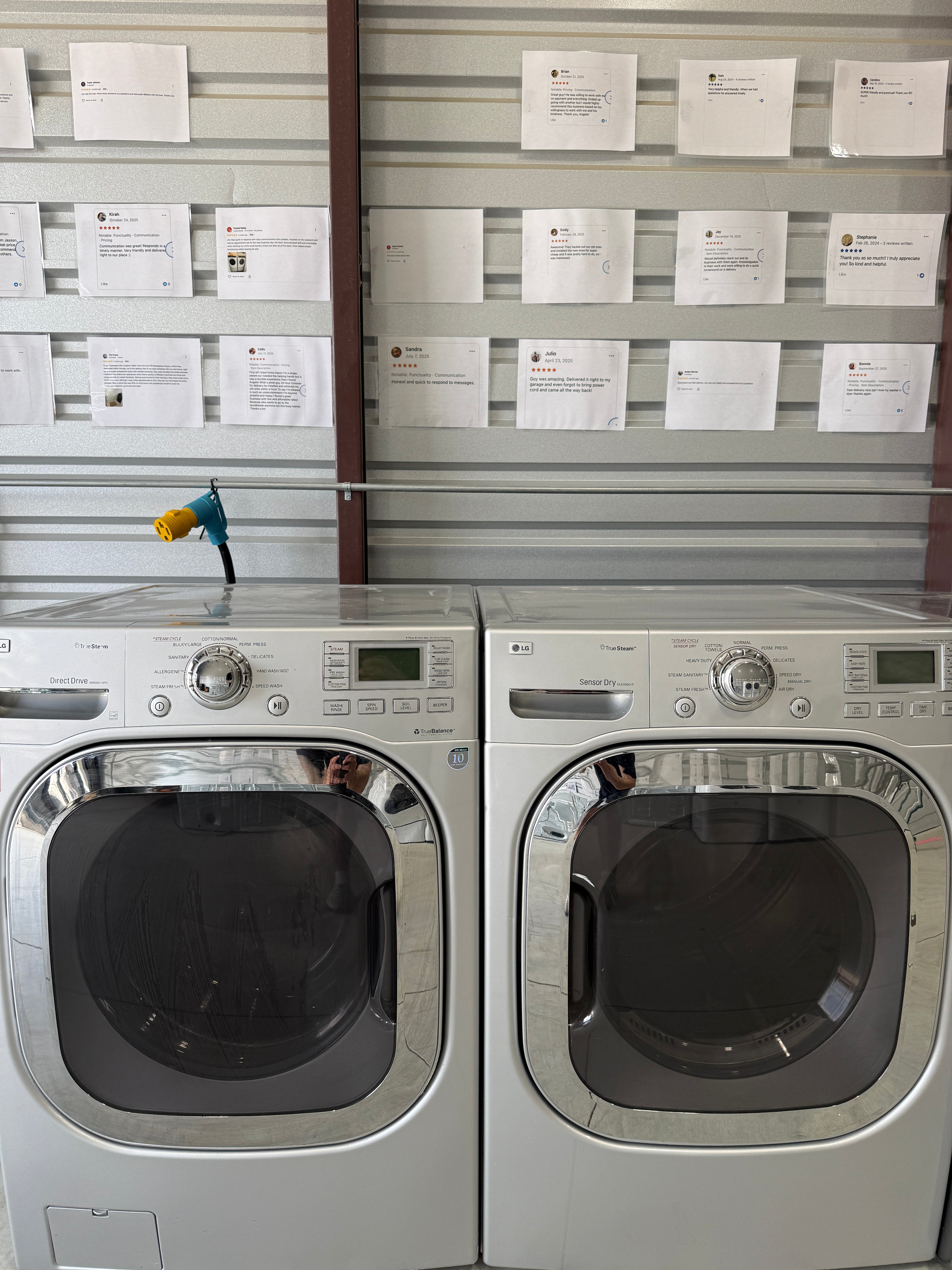 LG Front Load Washer & Electric Dryer Set - Refurbished | Austin TX