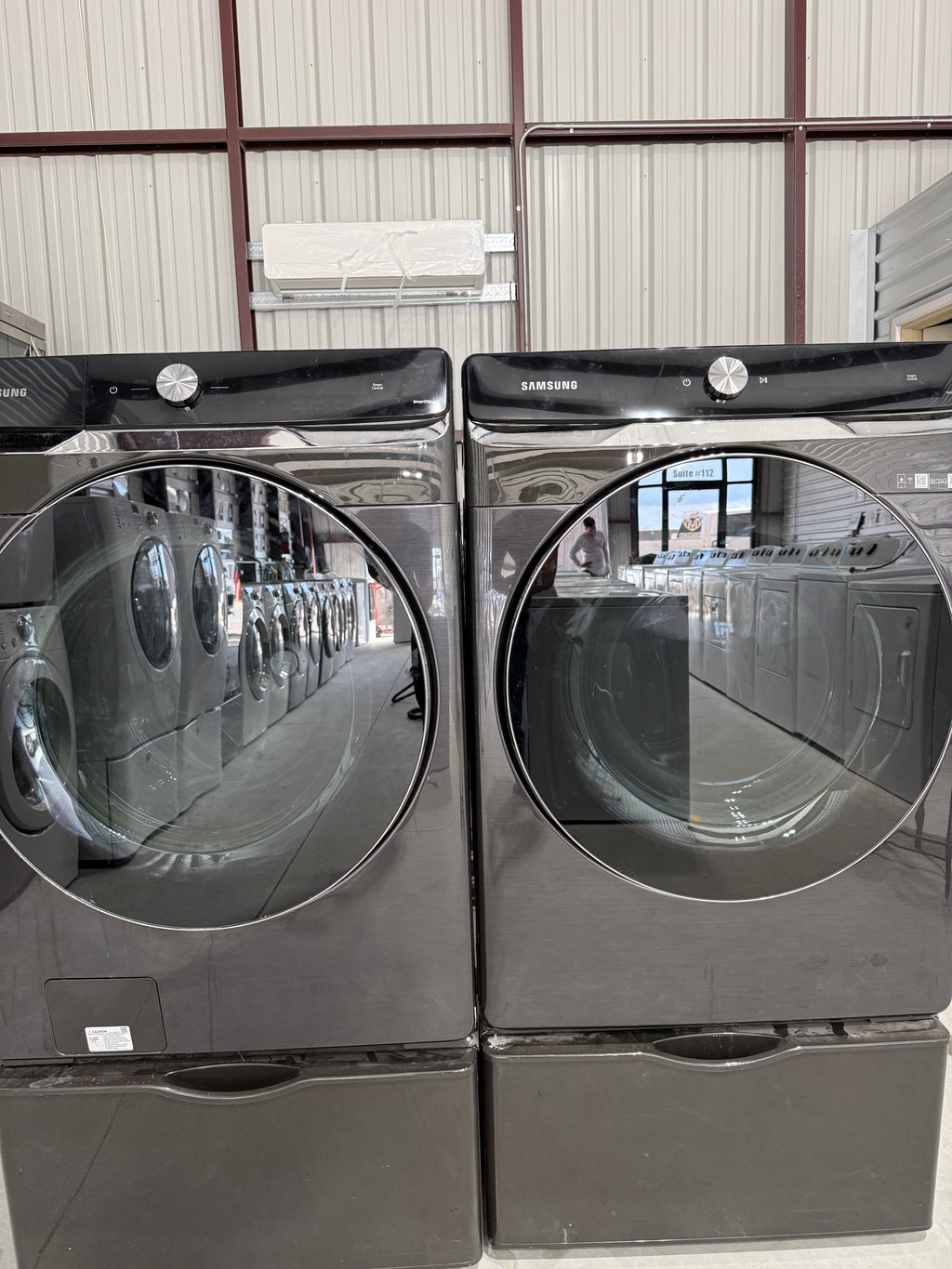 Samsung SmartThings AI Front Load Washer & Electric Dryer Set - Refurbished | Austin TX