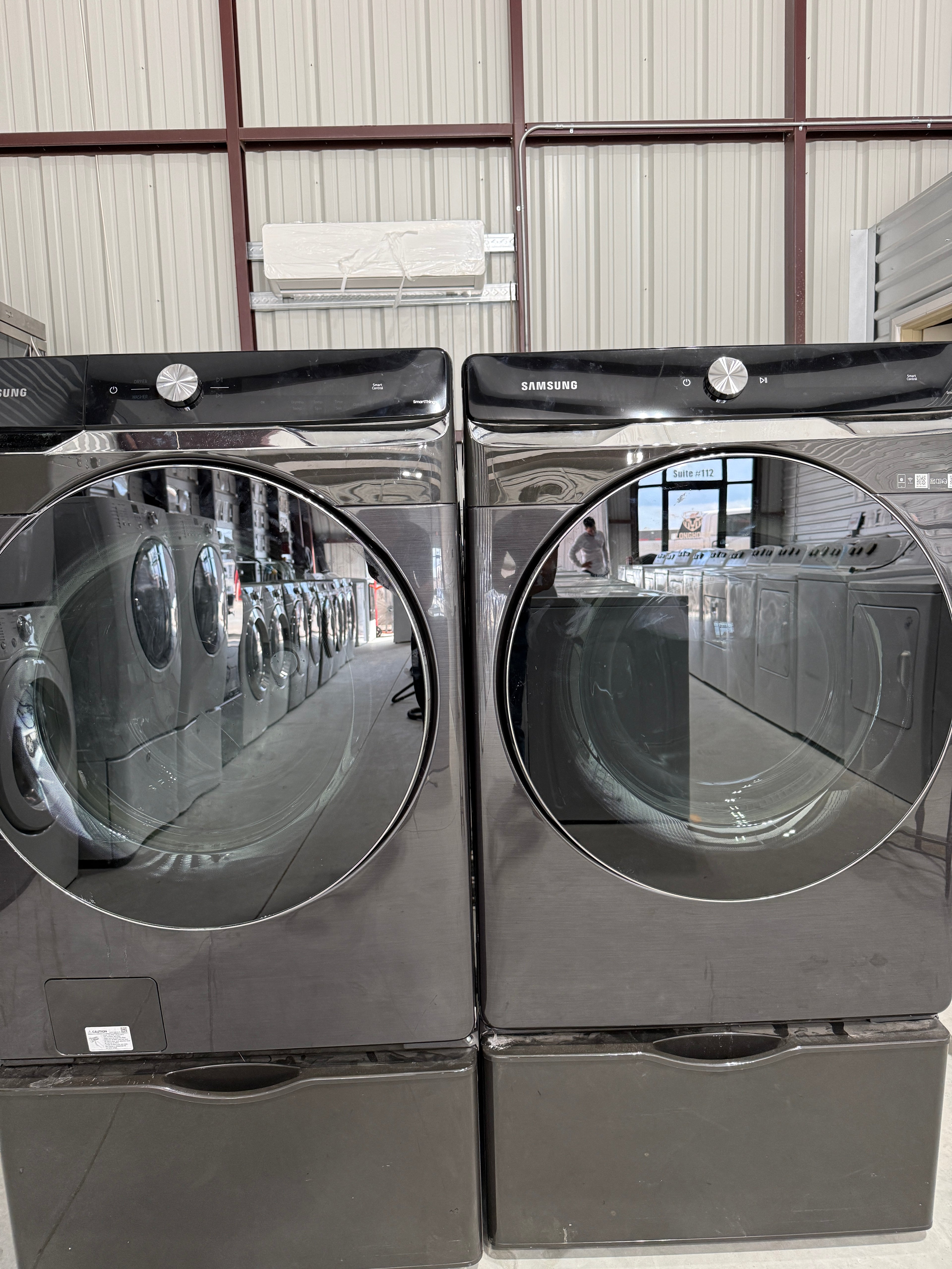 Samsung SmartThings AI Front Load Washer & Electric Dryer Set - Refurbished | Austin TX