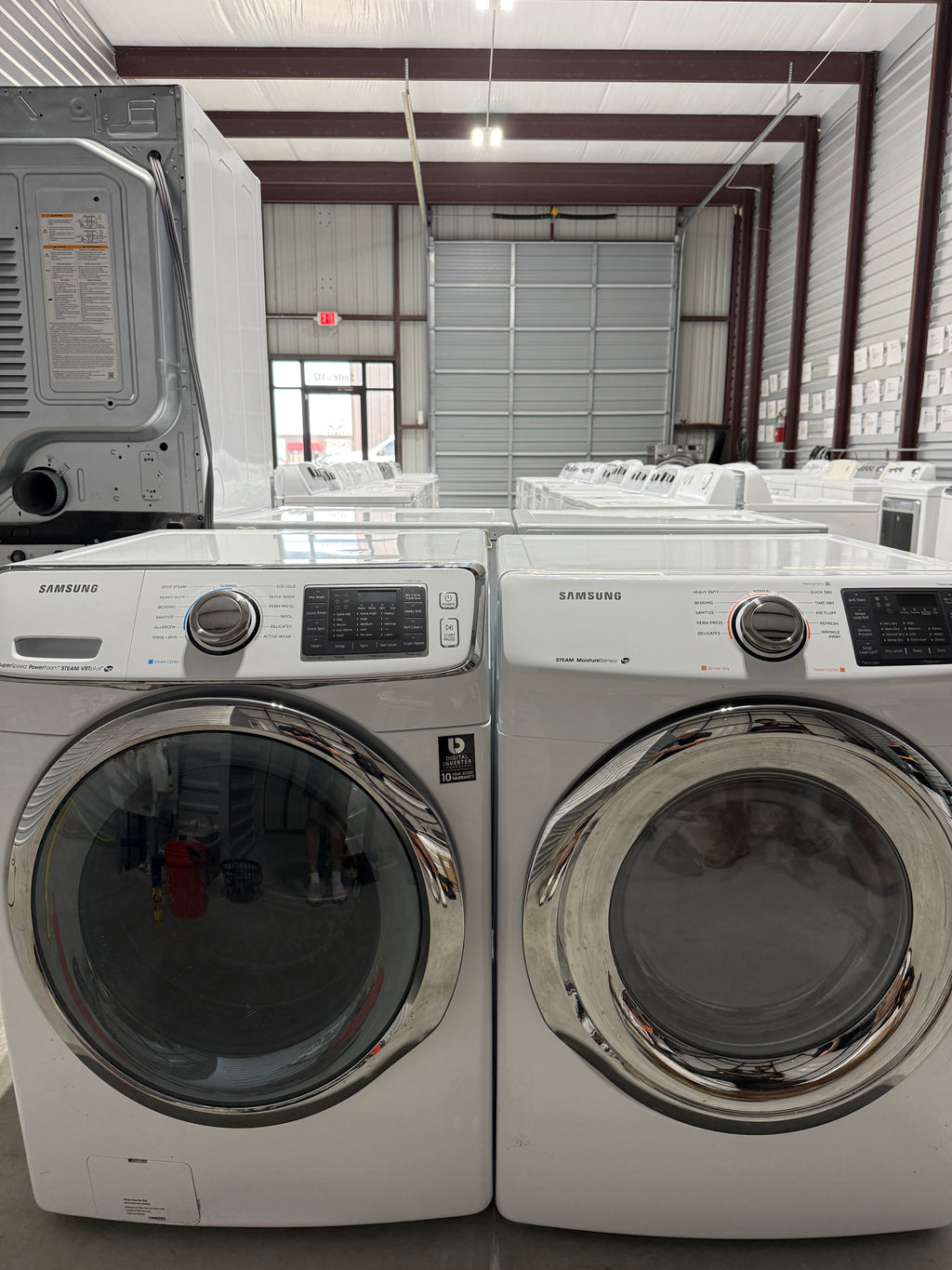 Samsung Front Load Washer & Electric Dryer Set - Refurbished | Austin TX