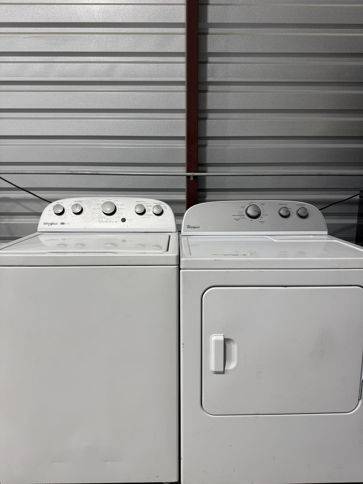 Whirlpool 2 in 1 Agitator Top Load Washer & Electric Dryer Set - Refurbished | Austin TX (need dryer)