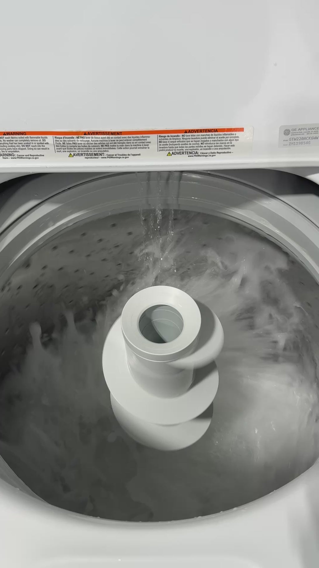 GE Top Load Washer & Gas Dryer Set - Refurbished | Austin TX