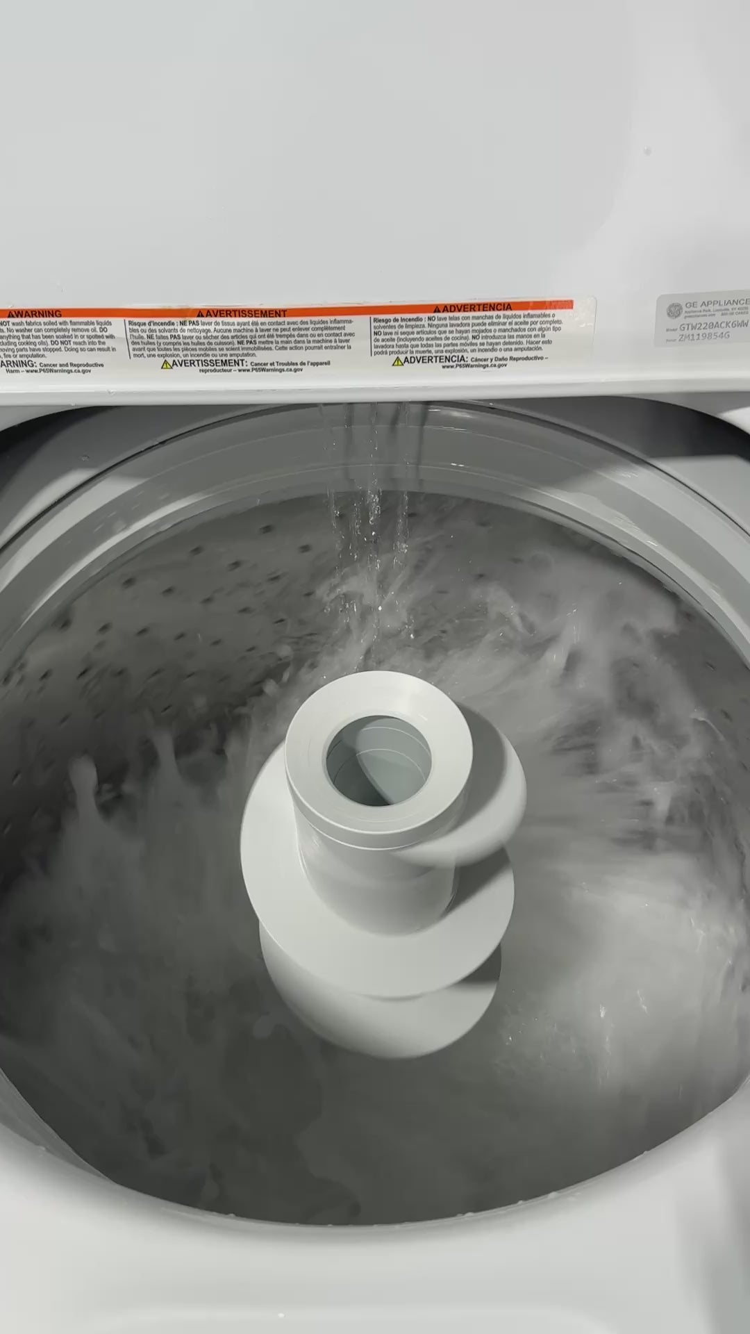 GE Top Load Washer & Gas Dryer Set - Refurbished | Austin TX